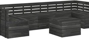 Muebles de Jardín vidaXL: Conjunto de 7 Piezas