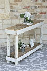 Mesa Consola Estilo Industrial para Pasillos