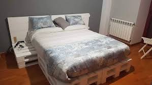 Cama Japonesa de Palets Blanca 90x190 cm