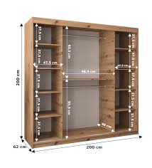 Armario Verona 2 Puertas Correderas ABIKSMEBLE