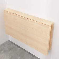 Mesa Plegable de Madera Abatible para Cocina y Escritorio