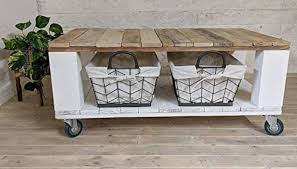 Mesa de Centro de Madera de Palets para Salón
