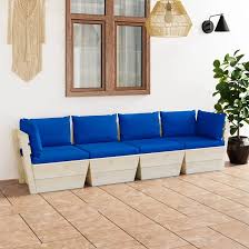 Sofá de Jardín Gecheer: Muebles de Palets para Exterior